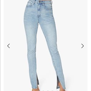WeWoreWhat Stiletto Slit Jean